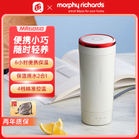 摩飞 【便携0.3L】电热水杯保温杯四档调温便携旅行户外 MR6060 椰奶白
