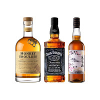 杰克丹尼 金猴 本坊酒造 环球威士忌精选 40%/2700ml
