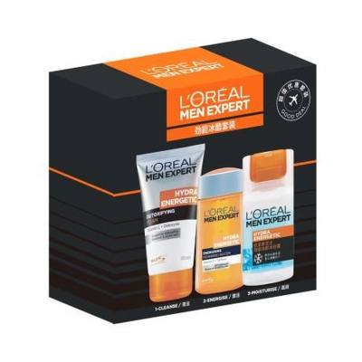 L'Oreal 欧莱雅男士水能量护肤套装100ml+125ml+50ml