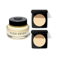 【组合商品】Bobbi Brown 芭比波朗柔焦磨皮控油定妆套组 50ml+10g*2