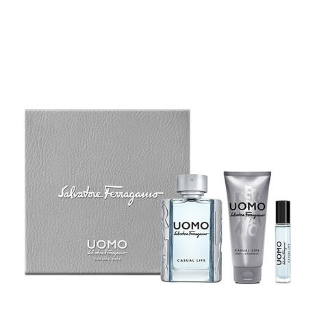 FERRAGAMO 菲拉格慕峰逸男士淡香水+洗发沐浴啫喱