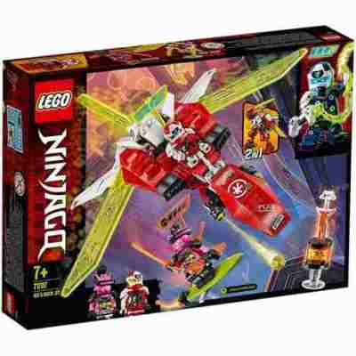 LEGO 乐高凯的机甲喷气式飞机拼插玩具