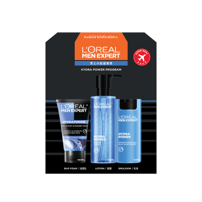 L'OREAL PARIS欧莱雅男士水能量套装 100ml+120ml+50ml