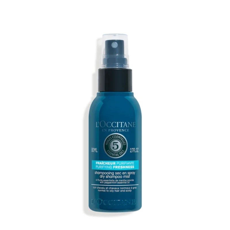 L'OCCITANE欧舒丹 五合一草本香菁纯纯净免洗干发喷雾 80ml