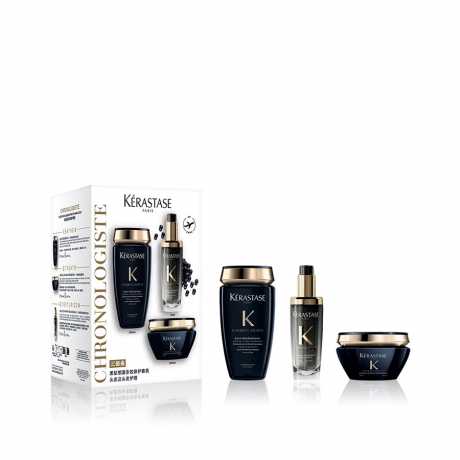 卡诗黑钻钥源多效修护套装（新款） 250ml+200ml+75ml