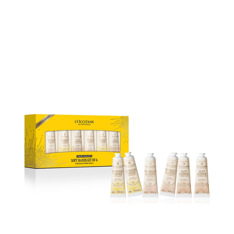 欧舒丹普罗旺斯节日精选护手霜六支装 30ml*2+30ml*2+30ml*2