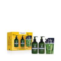 L'occitane 欧舒丹草本菁纯平衡洗护发套装 500ml*3