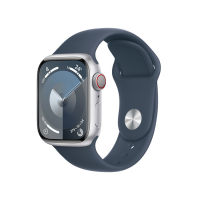 Apple Watch Series9  (GPS + 蜂窝网络款) [45毫米银色铝金属表壳 风暴蓝色运动型]