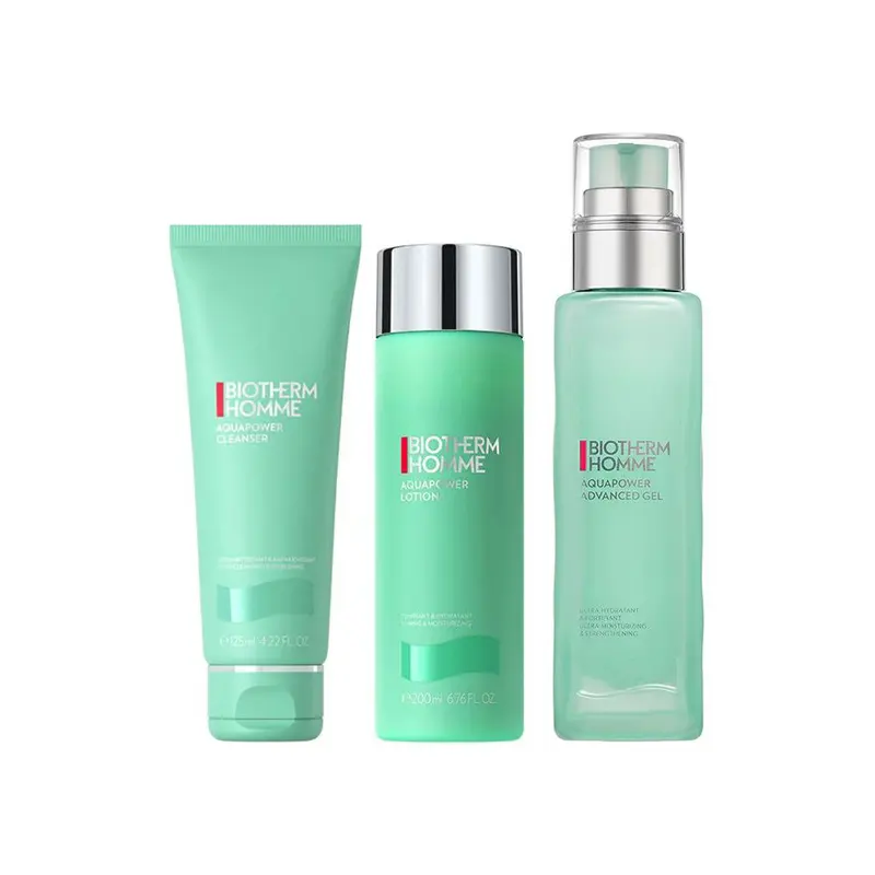 碧欧泉男士水动力套组（洁面乳125ml+水200ml+乳100ml）