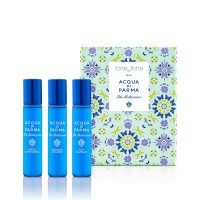 Acqua di Parma 帕尔玛之水蓝色地中海淡香水探索套装 forte_forte 设计师款 12ml*3