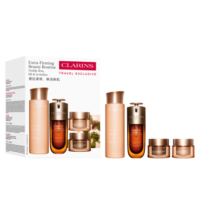 【礼赠甄选】娇韵诗焕颜弹力紧塑美肌套组 50ml+200ml+50ml+50ml