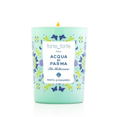 Acqua di Parma 帕尔玛之水蓝色地中海香薰蜡烛(加州桂)forte_forte 设计师款 200g