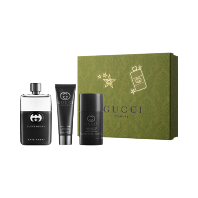 古驰罪爱男士淡香水臻享礼盒 50ml+90ml+70g