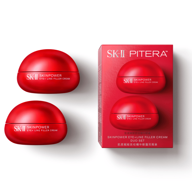 SK-II 肌底赋能抚纹精华眼霜双瓶装 15g+15g