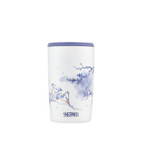 THERMOS膳魔师 青花系列保温杯 TCDP-400 GP（青花II）小狗