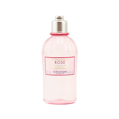 L’occitane 欧舒丹玫瑰之心沐浴啫喱250ml 柔嫩美肌芬芳愉悦