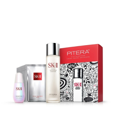 SK-II 礼品精选 中国免税店独家 250ml+50ml+10片×28ml
