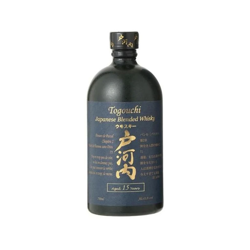 户河内15年调和威士忌700ml  43%VOL