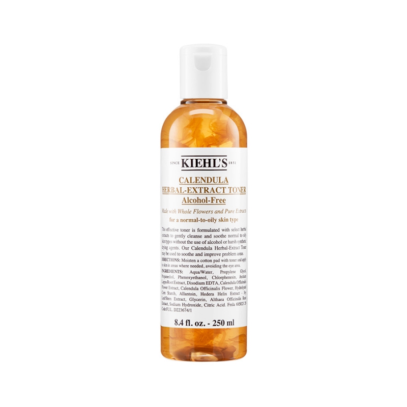 【特卖商品】Kiehl’s 科颜氏金盏花植物爽肤水 补水保湿收缩毛孔控油250ml（产品限用日期最早为2025年04月01日）