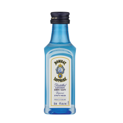 孟买蓝宝石金酒47%vol 50ML（酒板）
