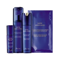 娇兰水合青春充盈保湿精华液套装 50ML+150ML+15ML+1片面膜