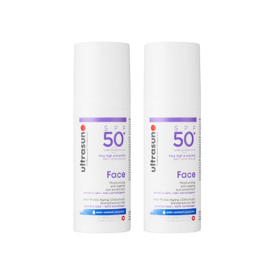 优佳 「小紫瓶」护颜防晒乳SPF50+ PA++++组合[50ml*2]