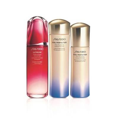 【特卖商品】Shiseido 资生堂红妍肌活防御保湿焕亮组（产品限用日期最早为2025年04月01日） 100ml+150ml+100ml