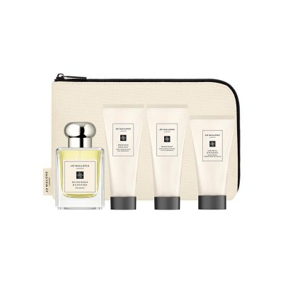 祖·玛珑 绅士香氛旅行装 银桦与薰衣草香水50ml+青柠罗勒与柑橘护手霜50ml+鼠尾草与海盐沐浴露75ml+柚子润肤乳液75ml