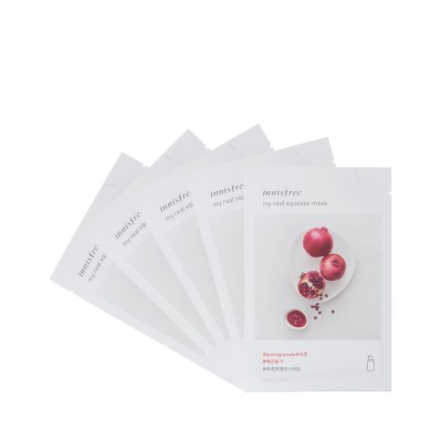 innisfree/悦诗风吟真萃鲜润面膜-石榴 20ML*20片