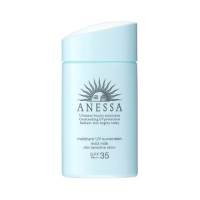 Shiseido 资生堂安热沙通勤粉蓝瓶倍润防晒乳亲肤型 60ml温和干皮水润