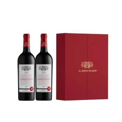 G.Brochard 柏弈1070红葡萄酒双瓶礼盒装 750ml×2
