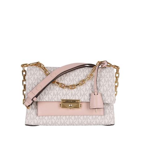 【微瑕特卖】Michael Kors 迈克高仕Cece 中号老花拼色单肩包（污渍，随机发货）