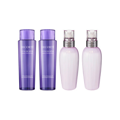 黛珂 牛油果紫苏植萃水乳组合套装 精华水300ml*2+乳液300ml*2
