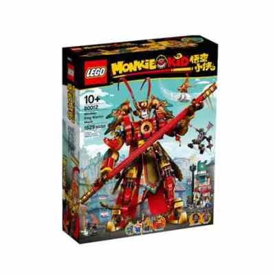 LEGO 乐高齐天大圣黄金机甲拼插玩具