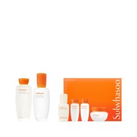 Sulwhasoo 雪花秀滋盈肌本舒活日常护肤六件套 150ml+125ml
[Sulwhasoo 雪花秀滋盈肌本舒活日常护肤六件套 150ml+125ml
（赠品8ml+15ml+15ml+15ml）]