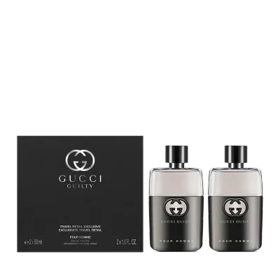 GUCCI 古驰罪爱男士淡香水双支礼盒装 50ml+50ml