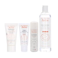 Avene 雅漾舒润净颜卸妆水套装温和卸妆滋润保湿 50ml+40ml+50ml+400ml