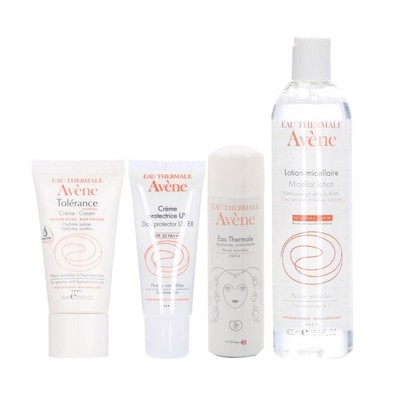 Avene 雅漾舒润净颜卸妆水套装温和卸妆滋润保湿 50ml+40ml+50ml+400ml