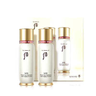 后秘贴清颜顺滑肌底精华液套装 90ml*2