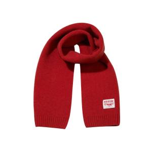 永璞 石端正红围巾 23.5cm(宽)x165cm(长)