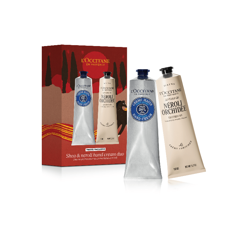 欧舒丹乳木果及格拉斯橙花香氛护手霜两支装 150ML+150ML