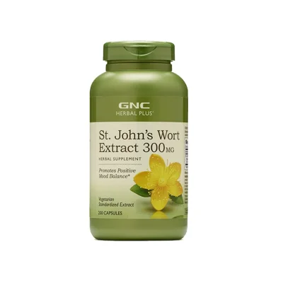 GNC健安喜圣约翰草胶囊300mg200粒/瓶