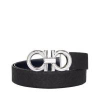 Salvatore Ferragamo/菲拉格慕 双面可调式GANCINI皮带