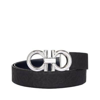 Salvatore Ferragamo/菲拉格慕 双面可调式GANCINI皮带