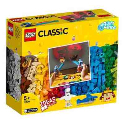 LEGO 乐高会发光的积木拼插玩具