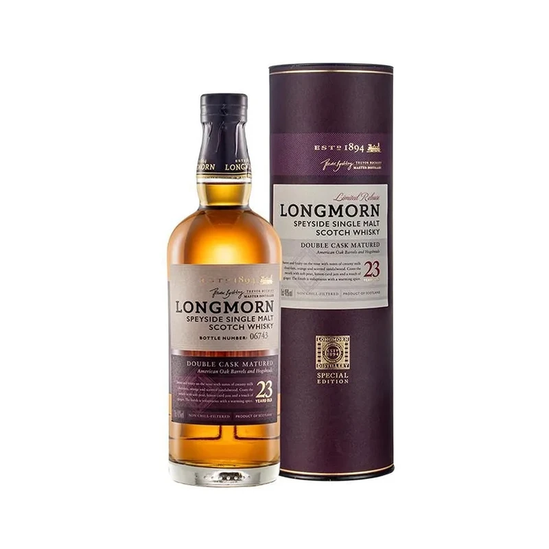 朗摩23年斯贝塞产区单一麦芽威士忌48%vol 700ml