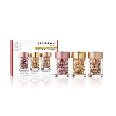 伊丽莎白雅顿时空焕活胶囊精华液系列套装14ml*3[14ml*3/盒]