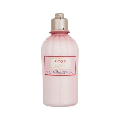 L’occitane 欧舒丹玫瑰之心润肤露250ml 轻盈保湿瑰香纯正