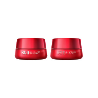 SK-II 赋能焕采大眼眼霜双瓶装【淡纹亮眸 立体紧致】紧致眼周 15g*2