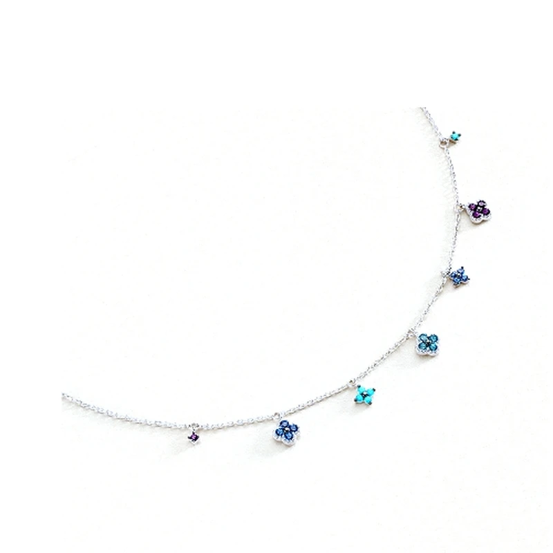 Agatha瑷嘉莎幸运四叶花银制项链02620946-255-TU
